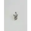 Tavşan Detaylı Göbek Piercing - Pg0114