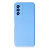 Tecno Camon 18 Kılıf First Silikon - Mavi