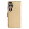 Tecno Pova 4 Pro Trend S Plus Kapaklı Kılıf - Gold