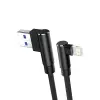 Usb To Lightning 3m 2.4a Kablo - Siyah