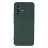 Vivo V23 5g Kılıf Nano İçi Kadife Silikon - Koyu Yeşil