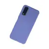 Vivo Y11s Kılıf Nano İçi Kadife Silikon - Lila