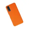Vivo Y11s Kılıf Nano İçi Kadife Silikon - Turuncu