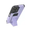 Vivo Y16 Kılıf Mega Standlı Silikon - Lila