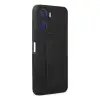 Vivo Y16 Kılıf Mega Standlı Silikon - Siyah