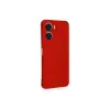 Vivo Y16 Kılıf Nano İçi Kadife Silikon - Kırmızı