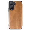 Vivo Y18 Kılıf Flip Cover - Taba