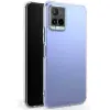 Vivo Y21s Kılıf Lüx Şeffaf Silikon