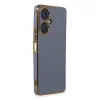 Vivo Y27 Kılıf Volet Silikon - Mavi