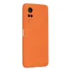 Vivo Y53s Kılıf Nano İçi Kadife Silikon - Turuncu