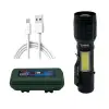 Wison Ws-5454 Cob Led Usb Şarjlı Mini El Feneri