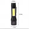 Wuben Wb-017 Zoomlu Şarjlı Cob Led Güçlü El Feneri