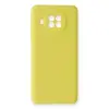 Xiaomi Mi 10t Lite Kılıf Nano İçi Kadife Silikon - Sarı