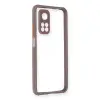 Xiaomi Mi 10t Pro Kılıf Miami Şeffaf Silikon - Açık Mor