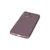 Xiaomi Mi 11 Lite Kılıf Volet Silikon - Mor