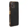 Xiaomi Mi 11 Lite Kılıf Volet Silikon - Siyah
