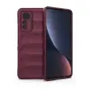 Xiaomi Mi 12 Lite Kılıf Optimum Silikon - Bordo
