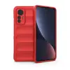 Xiaomi Mi 12 Lite Kılıf Optimum Silikon - Kırmızı