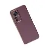 Xiaomi Mi 12t Pro Kılıf Volet Silikon - Mor