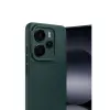 Xiaomi Note 14 5g Auto Focus Karbon Kapak - Koyu Yeşil