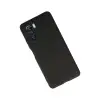 Xiaomi Poco F3 Kılıf First Silikon - Siyah