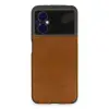 Xiaomi Poco M5 Kılıf Loop Deri Silikon - Kahverengi