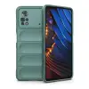 Xiaomi Poco X4 Pro 5g Kılıf Optimum Silikon - Koyu Yeşil