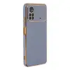 Xiaomi Poco X4 Pro 5g Kılıf Volet Silikon - Mavi