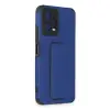 Xiaomi Poco X5 5g Kılıf Mega Standlı Silikon - Mavi