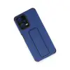 Xiaomi Poco X5 5g Kılıf Mega Standlı Silikon - Mavi