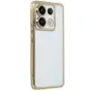 Xiaomi Poco X6 Kılıf Razer Lensli Silikon - Gold
