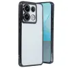 Xiaomi Poco X6 Kılıf Razer Lensli Silikon - Siyah