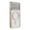 Xiaomi Poco X6 Pro Joke Simli Magneticsafe Kılıf - Gold