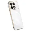 Xiaomi Poco X6 Pro Kılıf Volet Silikon - Beyaz