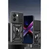 Xiaomi Poco X7 Pro Kılıf Pars Lens Yüzüklü Silikon - Siyah