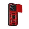 Xiaomi Poco X8 Pro Max Pars Lens Yüzüklü Silikon - Kırmızı