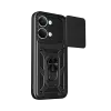 Xiaomi Poco X8 Pro Max Pars Lens Yüzüklü Silikon - Siyah
