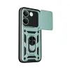 Xiaomi Poco X8 Pro Pars Lens Yüzüklü Silikon - Yeşil