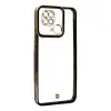 Xiaomi Redmi 10c Kılıf Liva Lens Silikon - Siyah