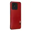 Xiaomi Redmi 10c Kılıf Loop Deri Silikon - Kırmızı