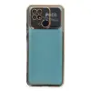 Xiaomi Redmi 10c Kılıf Razer Lensli Silikon - Gold