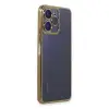 Xiaomi Redmi 12 Kılıf Razer Lensli Silikon - Gold