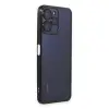 Xiaomi Redmi 12 Kılıf Razer Lensli Silikon - Siyah