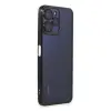 Xiaomi Redmi 12 Kılıf Razer Lensli Silikon - Siyah