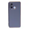 Xiaomi Redmi 12c Kılıf Volet Silikon - Mavi
