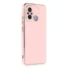 Xiaomi Redmi 12c Kılıf Volet Silikon - Pembe