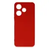 Xiaomi Redmi 13 4g Kılıf First Silikon - Kırmızı