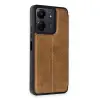 Xiaomi Redmi 13c Kılıf Flip Cover - Taba