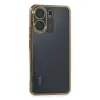 Xiaomi Redmi 13c Kılıf Razer Lensli Silikon - Gold