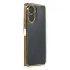 Xiaomi Redmi 13c Kılıf Razer Lensli Silikon - Gold